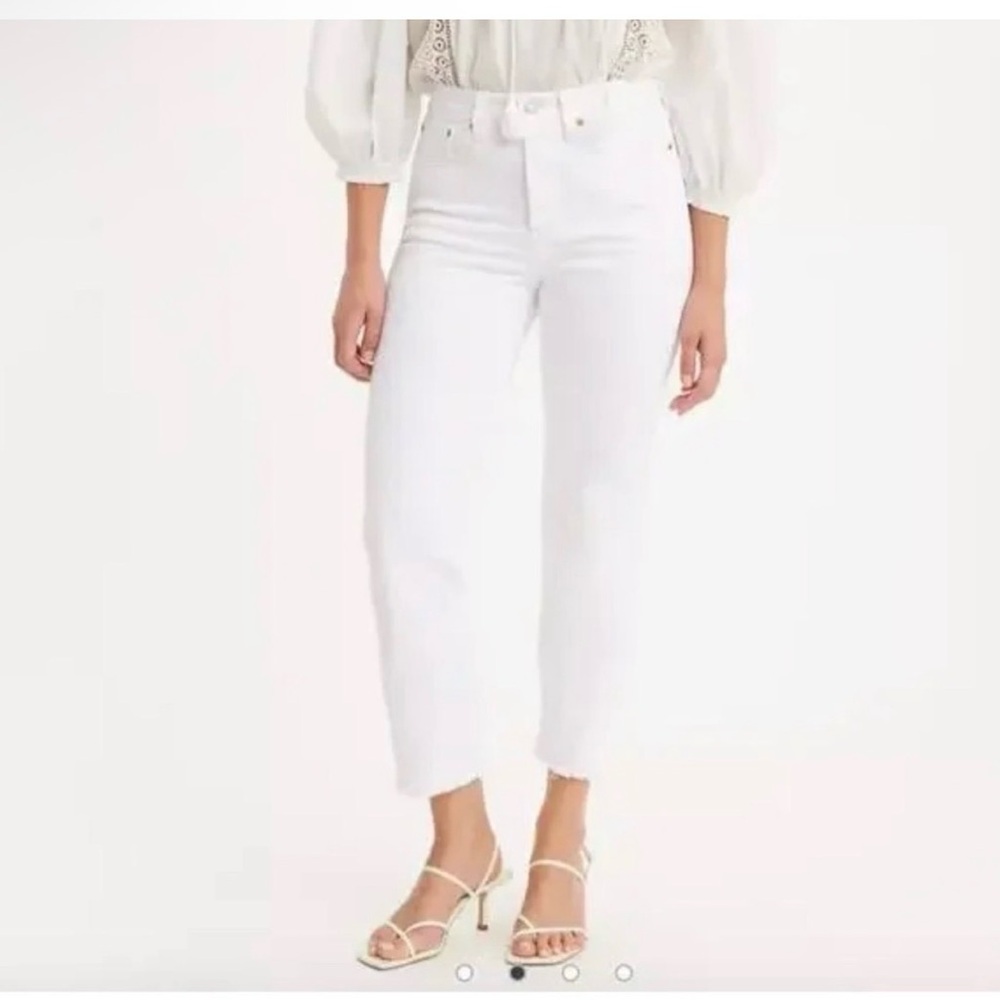 Levi's Women's White Ankle & Cropped Jeans